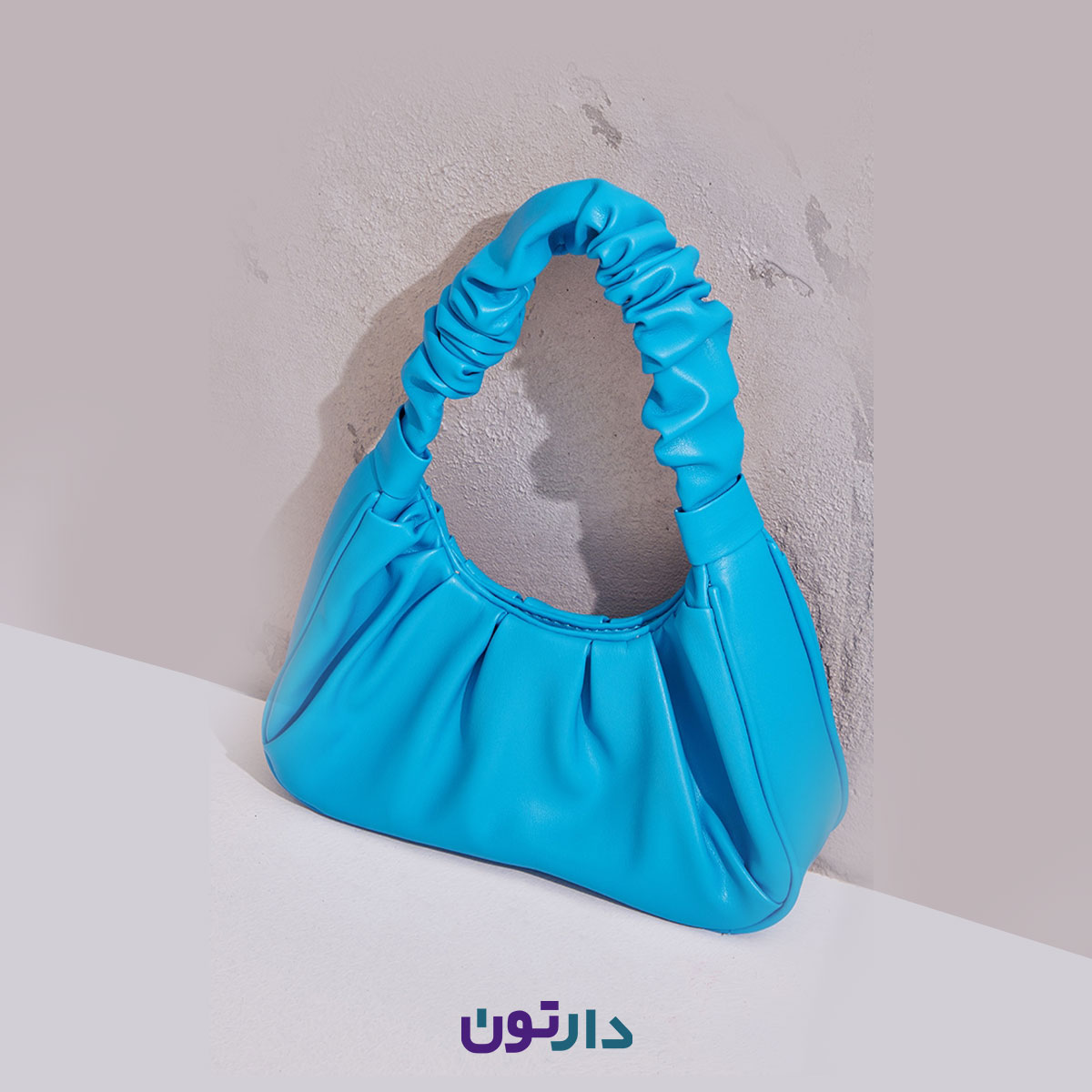 کیف دوشی زنانه آبی برند prettylittlething مدل CMY3220