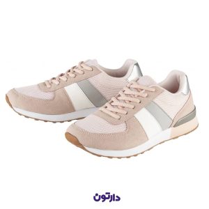 کفش کتانی زنانه صورتی برند اسمارا کد 6530 - دارتون
