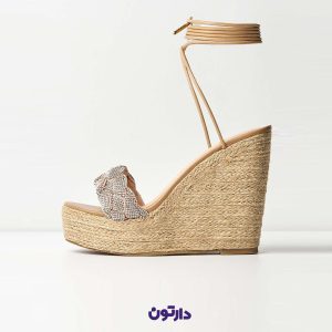 صندل زنانه پاشنه لژ پرتی لیتل تینگ 7051 - دارتون