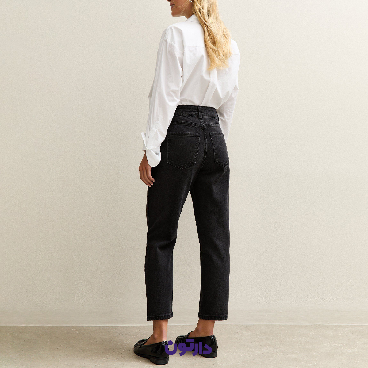 شلوار جین مام استایل tori newlook کد 7431